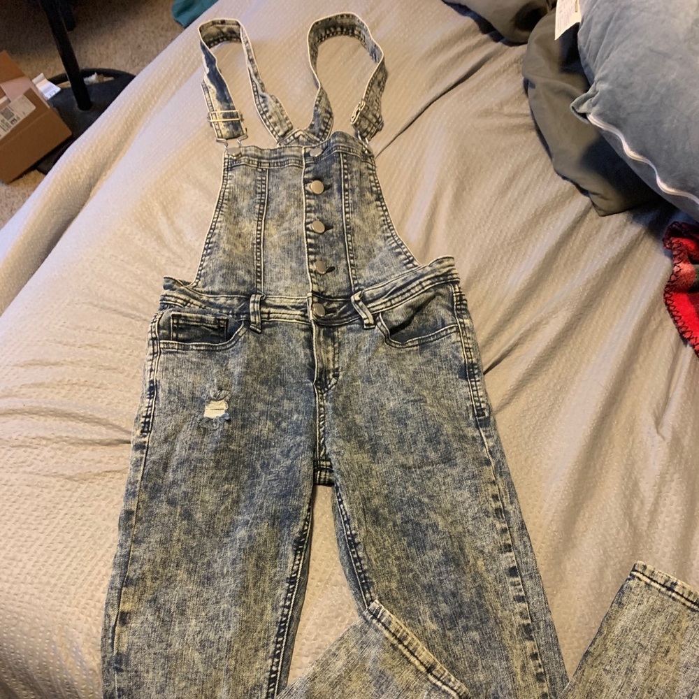 Denim Overalls